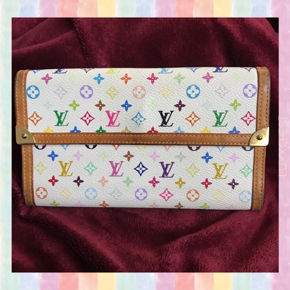 Louis Vuitton Handbags - Louis Vuitton Multicolor Porte Tresor Wallet